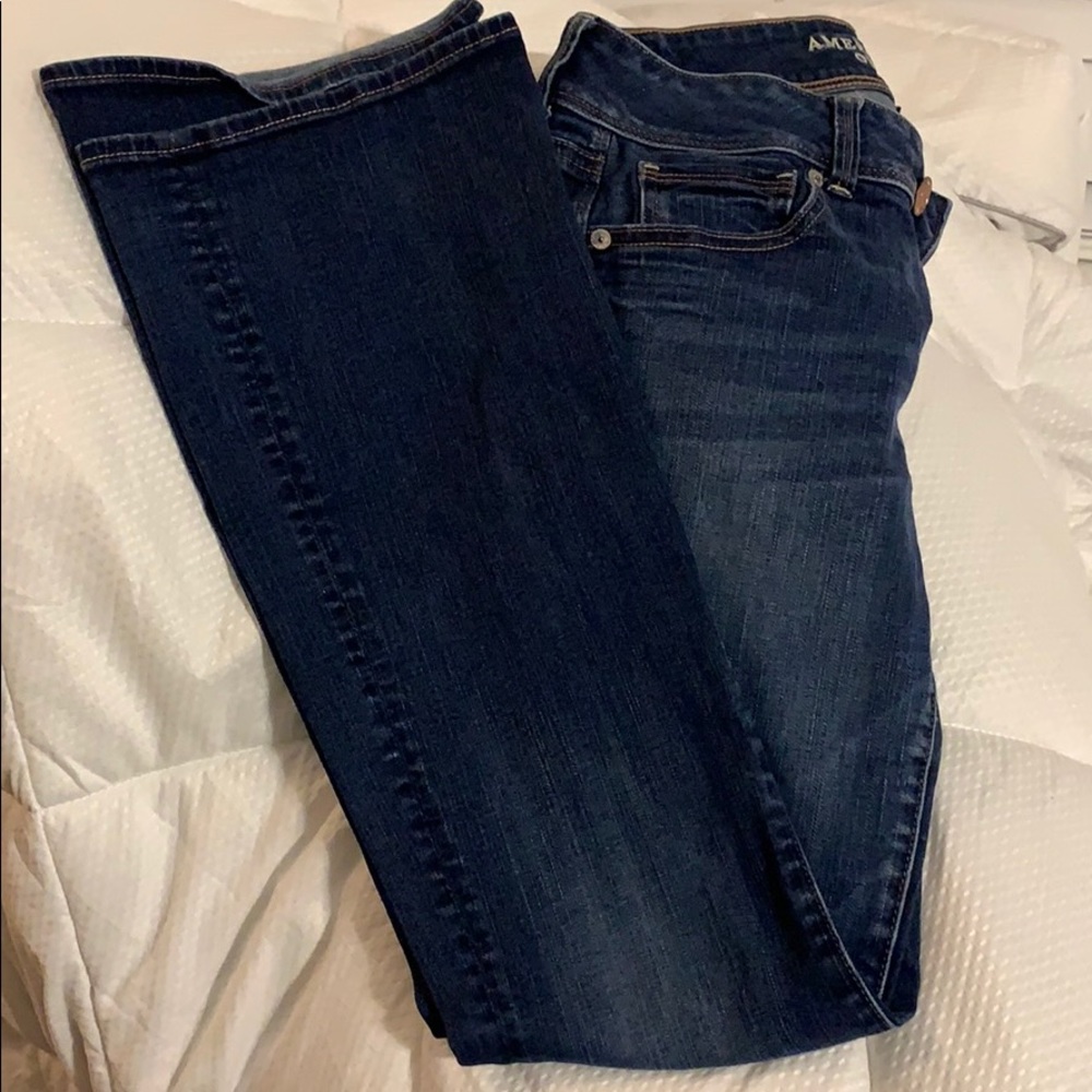 American Eagle Outfitters Kick Boot Stretch Jeans